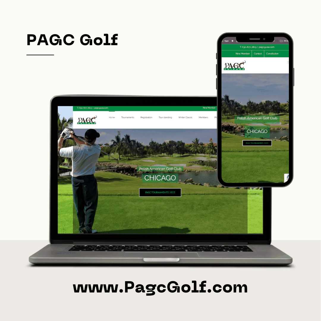 PagcGolf.com – projekt Strony Chicago