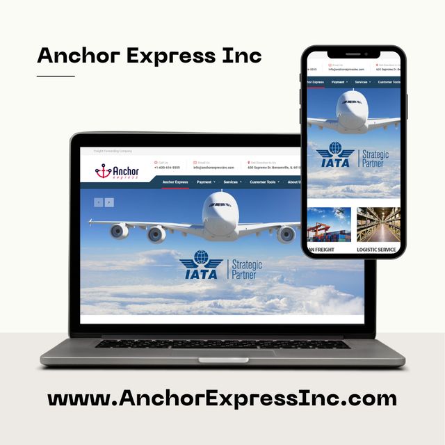 AnchorExpressInc.COM: projekt Strony Chicago