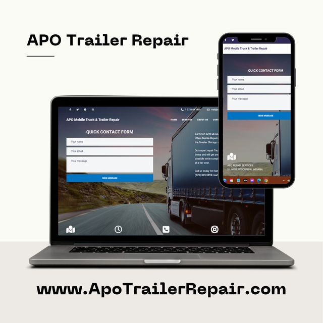 ApoTrailerRepair.com: projekt Strony Chicago